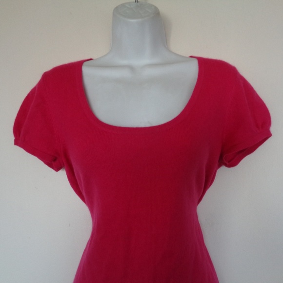 Ann Taylor Sweaters - Ann Taylor Cashmere Pink Sweater Medium